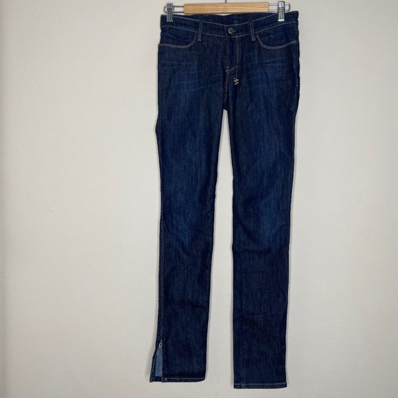 Ksubi Super Skinny Ankle Zip Jeans *After Dark* - Picture 3 of 15
